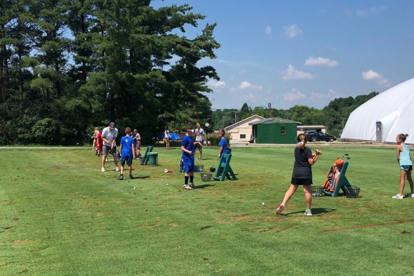 Kids camp golf